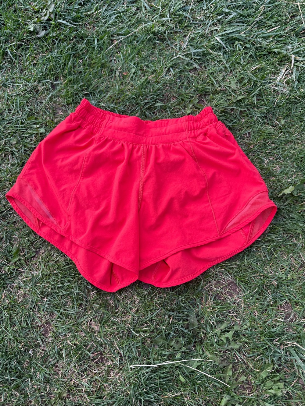 lululemon athletica Red Running Shorts